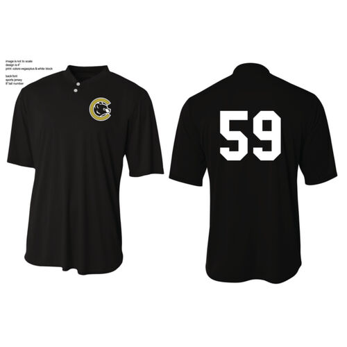 Grizzly Bear Baseball Camp Practice Jersey Thumbnail